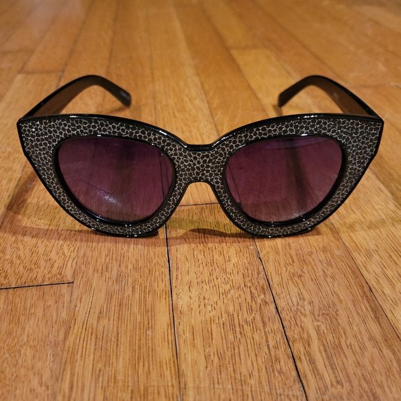 Rare ZeroUV Sparkle Mirrored Lens Sunglasses - Picture 3 of 5